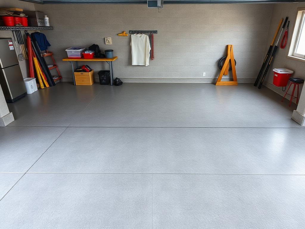 Garage Floor Degreased