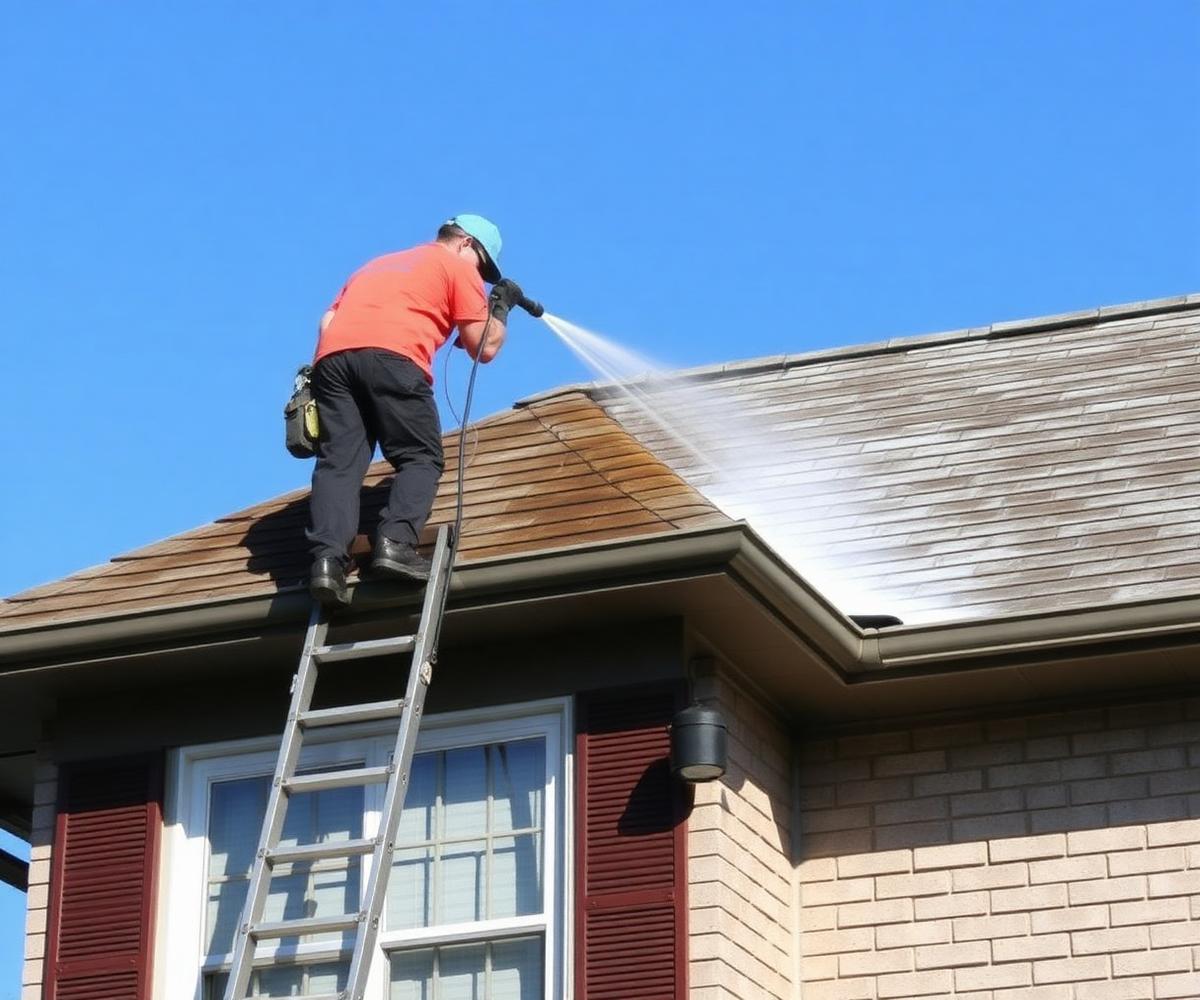 Soft Washing (Roof & Delicate Surfaces)